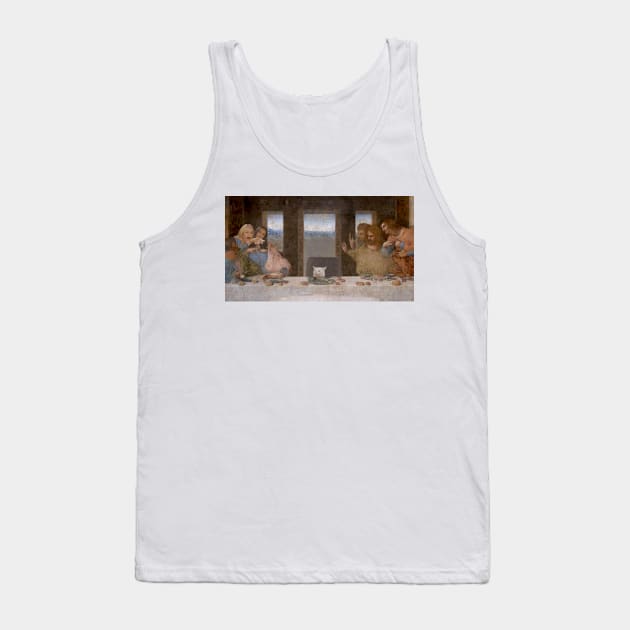 The Last supper CAT meme Tank Top by thedoomseed